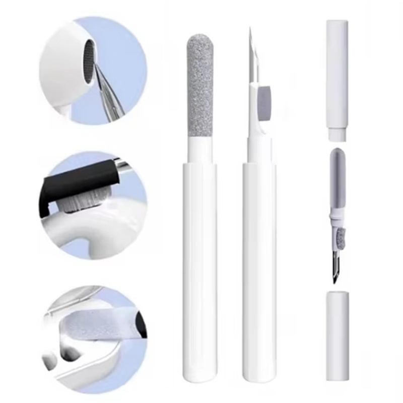Speaker Kit - AirPods 1/2/3 Pro、Pro 2用イヤホンクリーニングペン、Bluetoothクリーニングツール、ヘッドセットケース、スピーカーメッシュ、キーボード、携帯電話用クリーナーキットセット