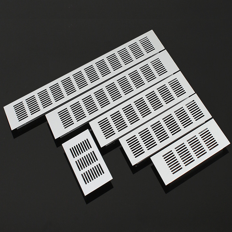 Ventilation Grille Aluminum - エアコン用換気グリルカバー,60/100/150mm,アルミニウム,穴あき,エアコン用換気アクセサリー