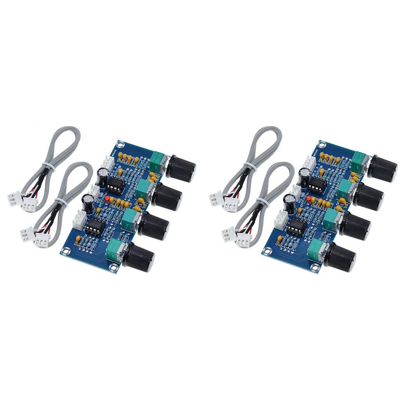 Volume Control Board - BNVN-2X XH-A901 トーンボードプリアンプ、高音、低音、音量調整機能付きプリアンプトーンコントローラー、アンプボード用