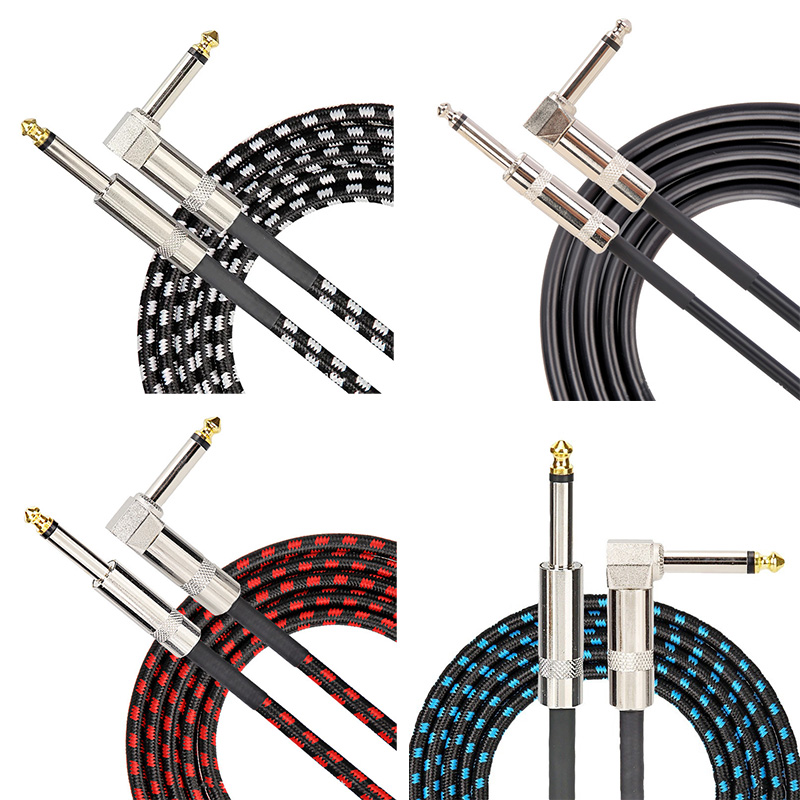 Trs Cable - 6.35mmオーディオケーブル TRS 1/4インチ 6.5mmオーディオケーブル エレキギター/ベース用 1.5m/3m