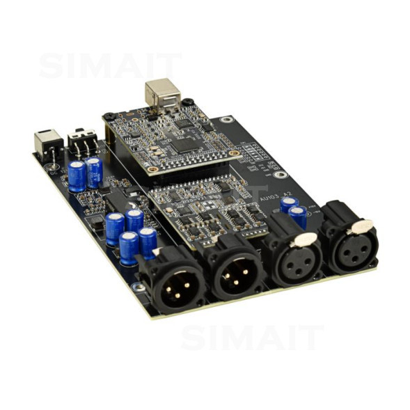Es9018 Dac - USB ASIO オーディオインターフェース XMOS 2Ch サウンドカード、ES9018