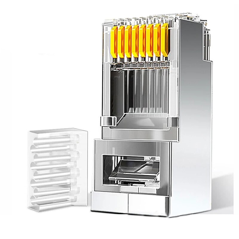Rj45 Jack - ZoeRax Cat6 RJ45 コネクタ 50 個、Cat