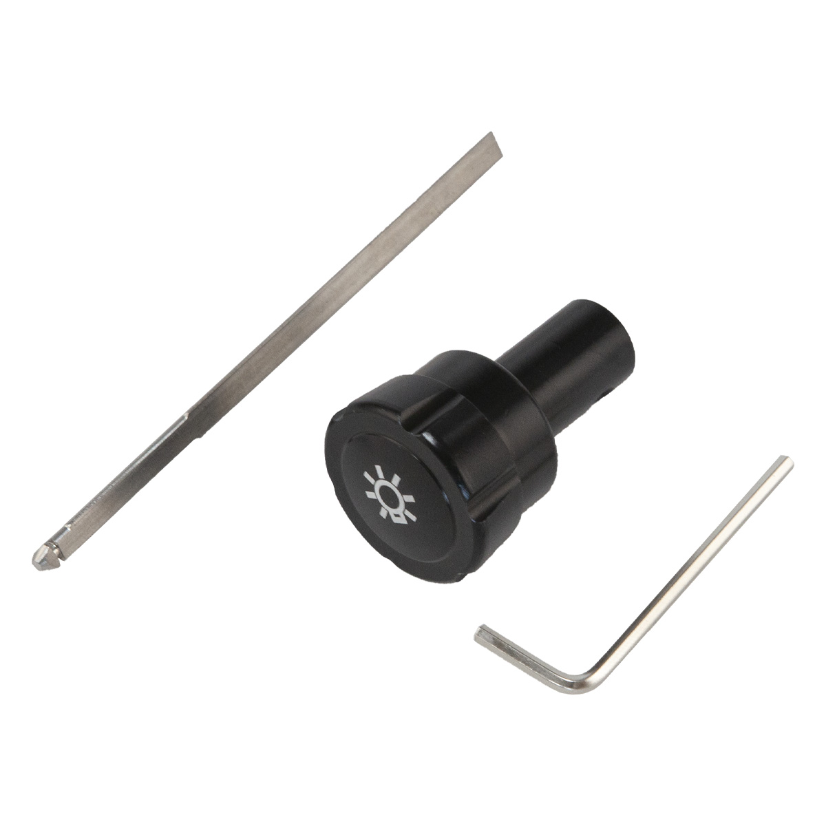 Knob Aluminum - フロントヘッドランプスイッチノブ アルミ製 F5TZ11661A 76871 フォード F150