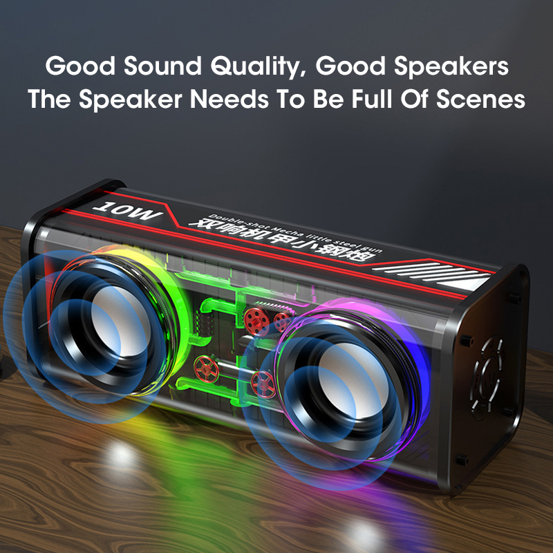 Speaker Driver - V8 TWS Bluetooth 5.0 ポータブル デュアルトーン