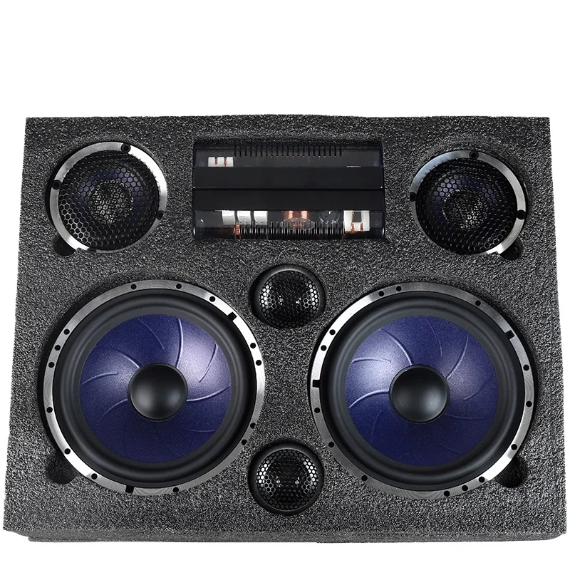 Tweeter - 3ウェイ6.5インチカースピーカーフルレンジカーオーディオミッドレンジベーススピーカー（ツイーター付き）