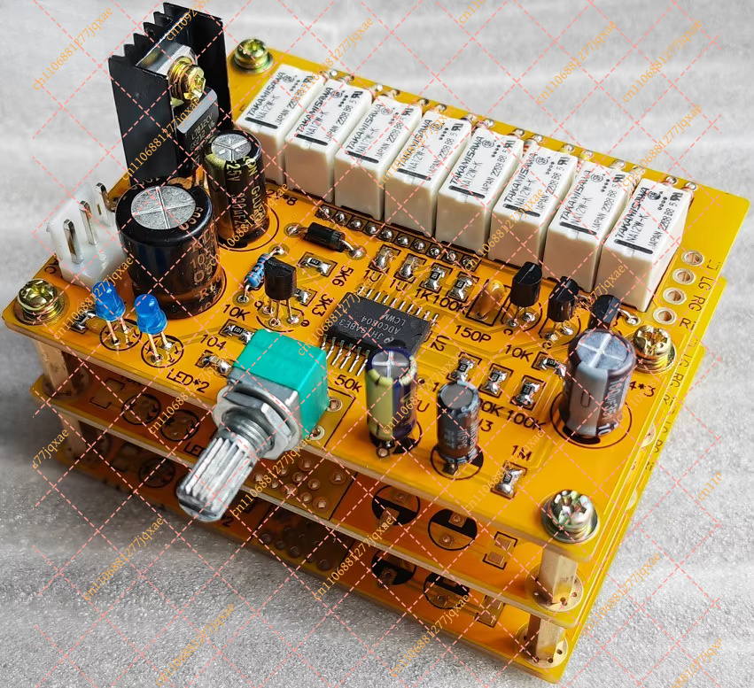 Volume Control Board - 高度な R2R リレーボリュームコントロールボード、HiFi オーディオアッテネーターモジュール