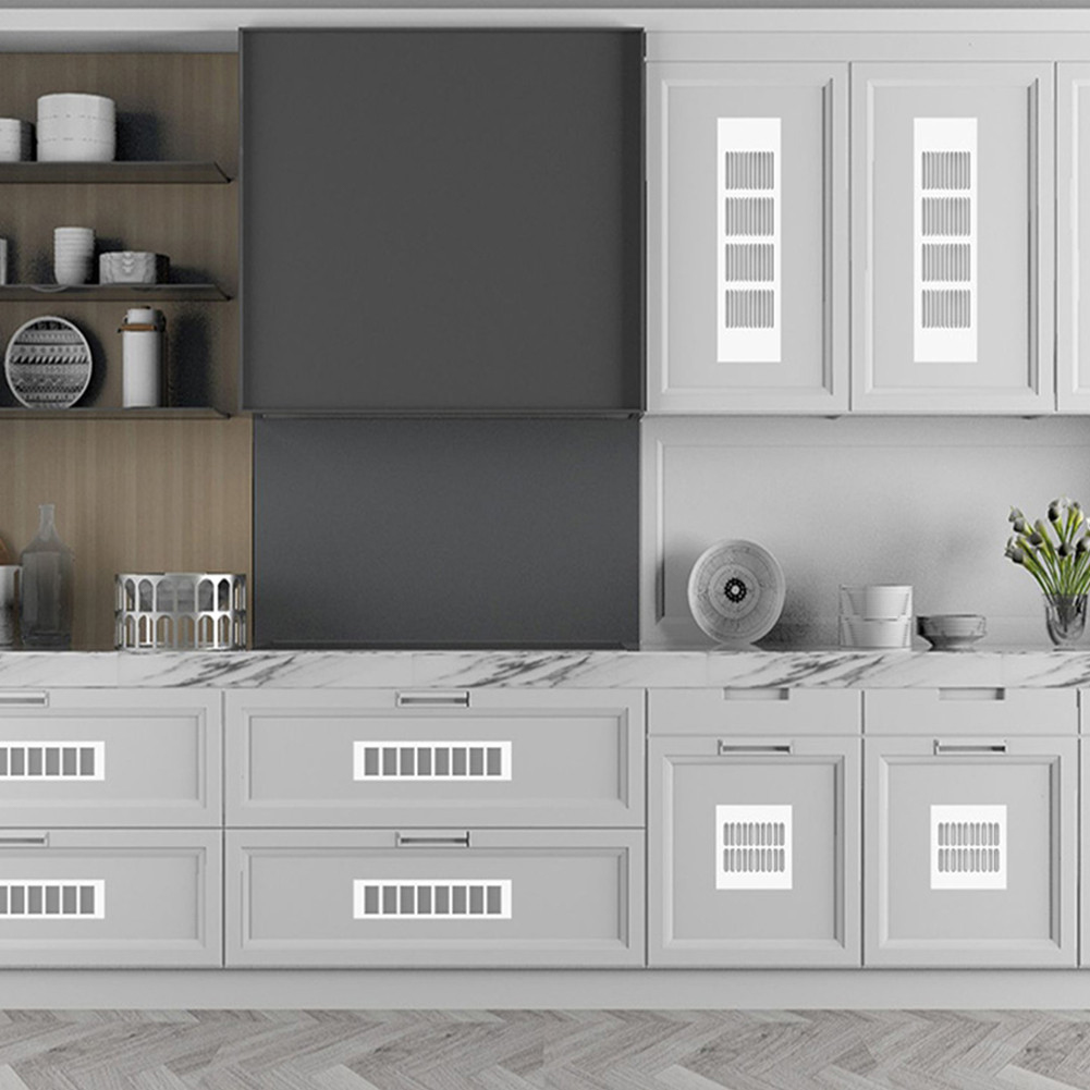 60 ミリメートルアルミ長方形キャビネットワードローブエアベ - Ventilation Grille Aluminum のレビューと価格