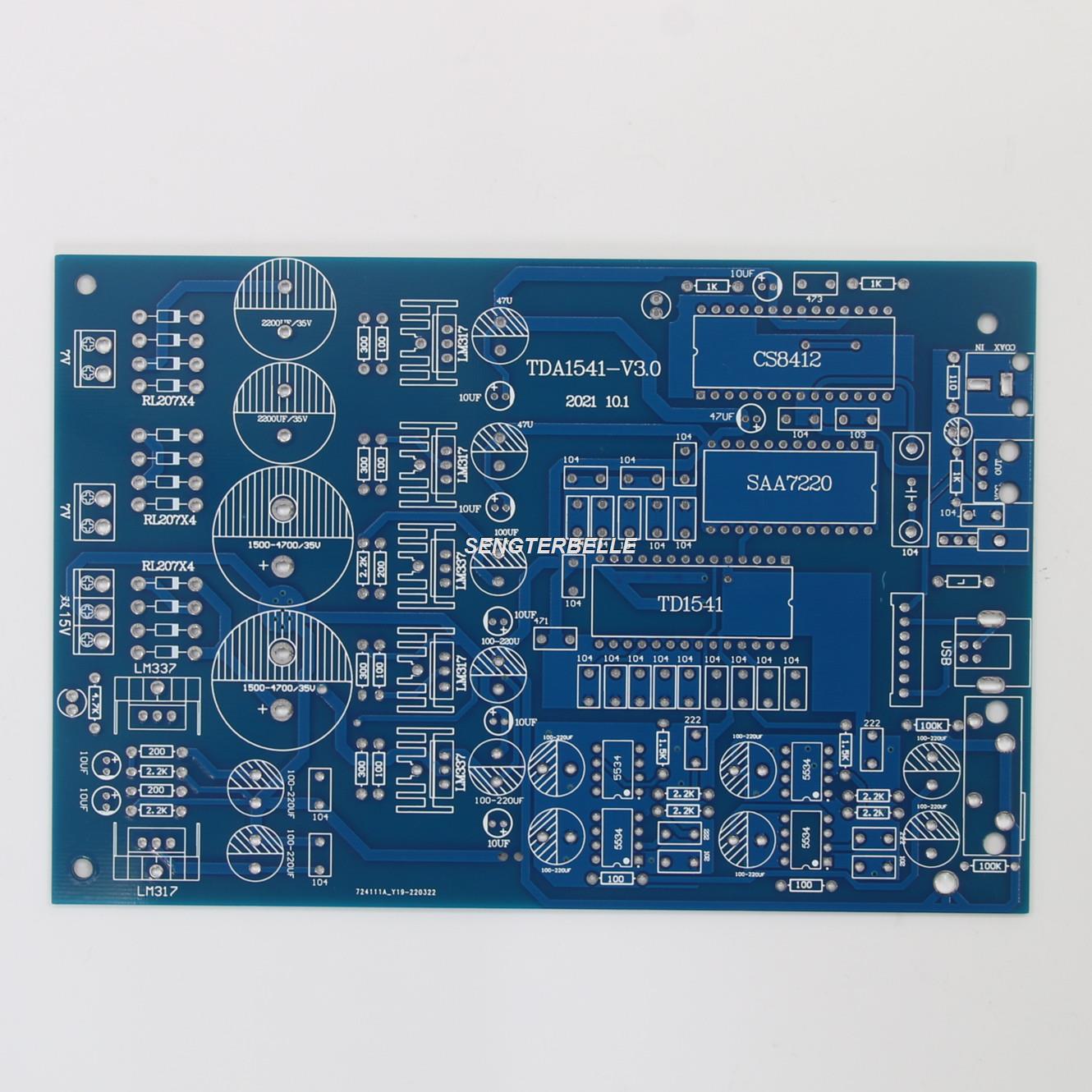 HiFi 1PC TDA1541+CS8412 ステレオオー - Audio Dac のレビューと価格