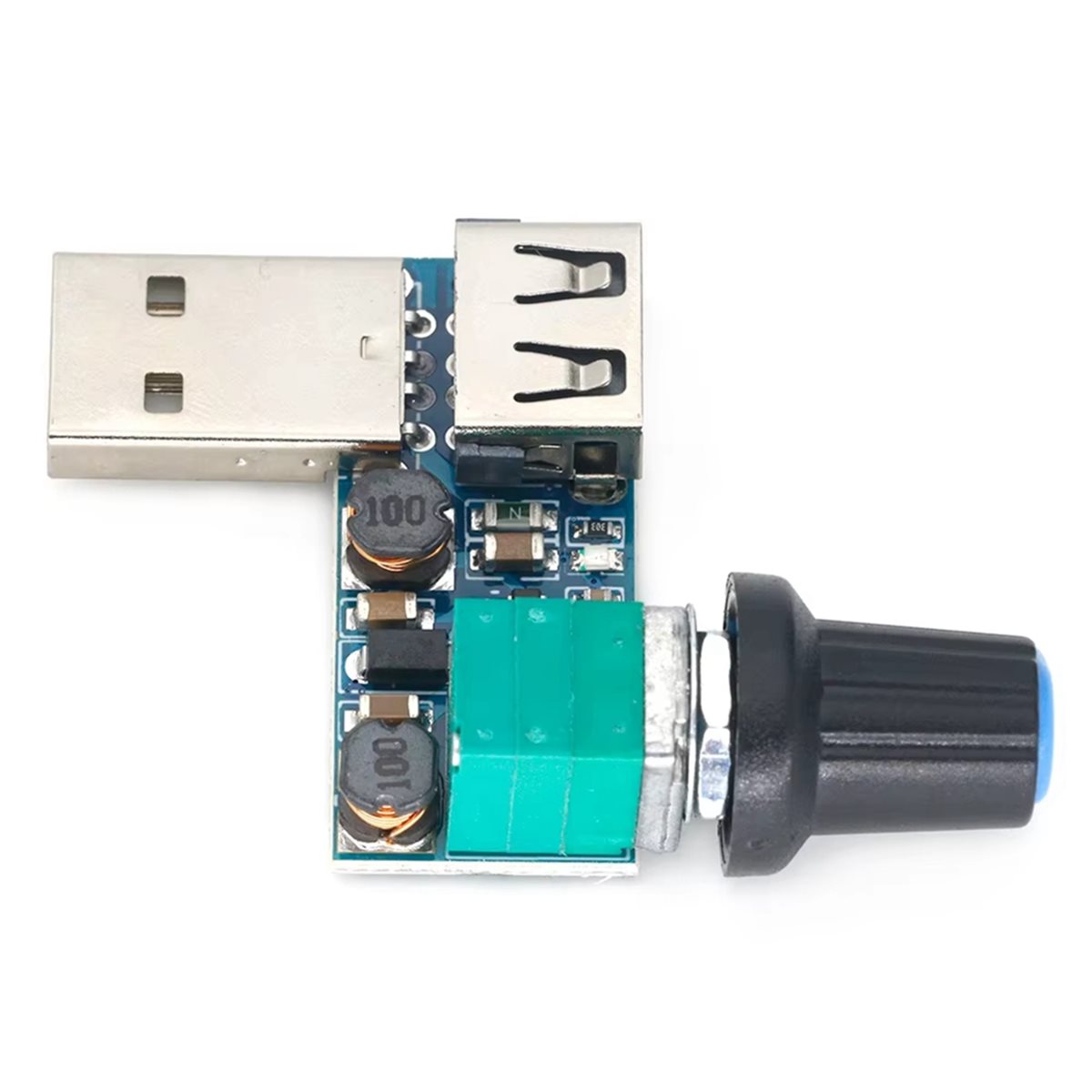 A64I DC 5-12V USB ファン無段階速度コントロ - Volume Control Board のレビューと価格