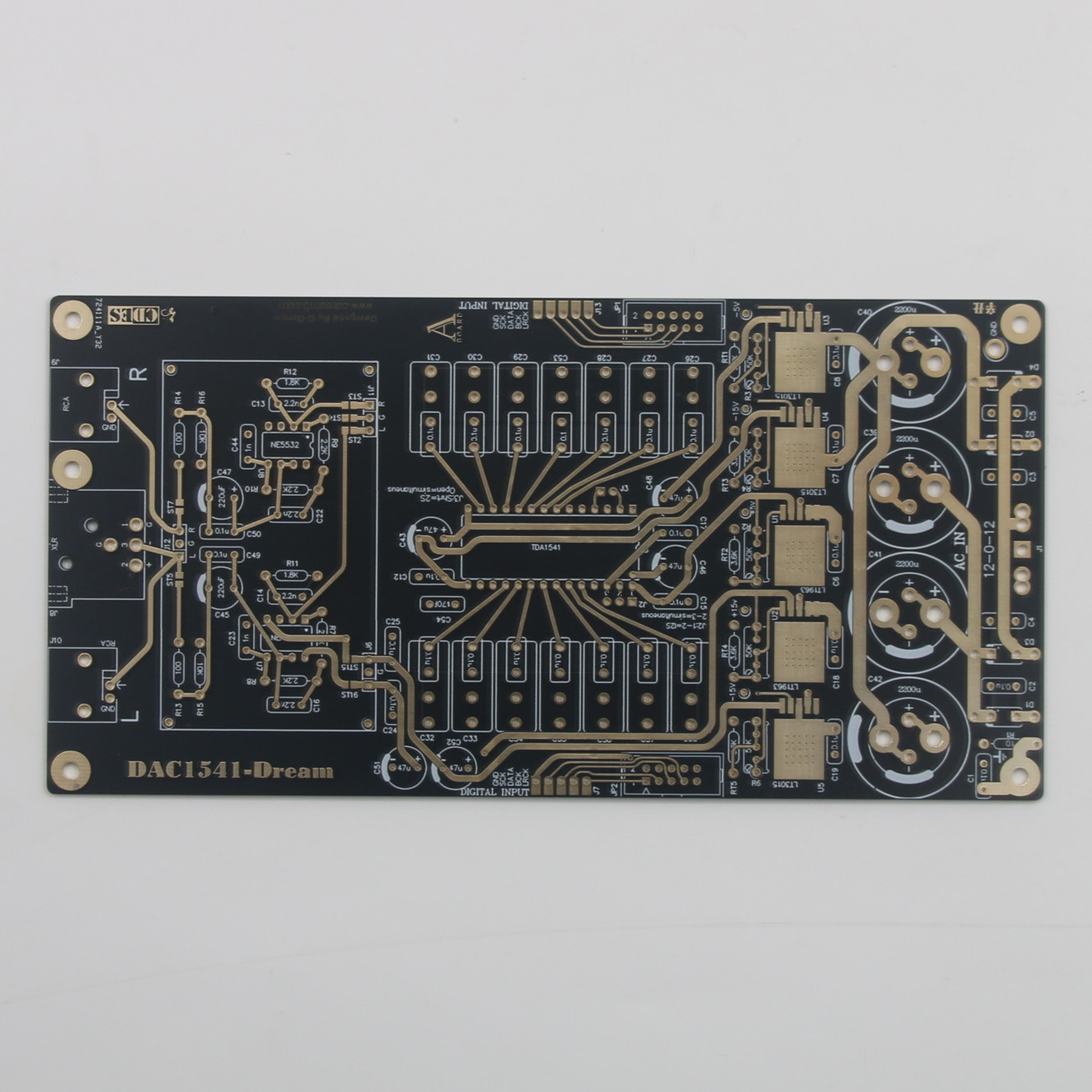 HiFi 1PC TDA1541 ステレオオーディオデコーダ - Audio Dac のレビューと価格