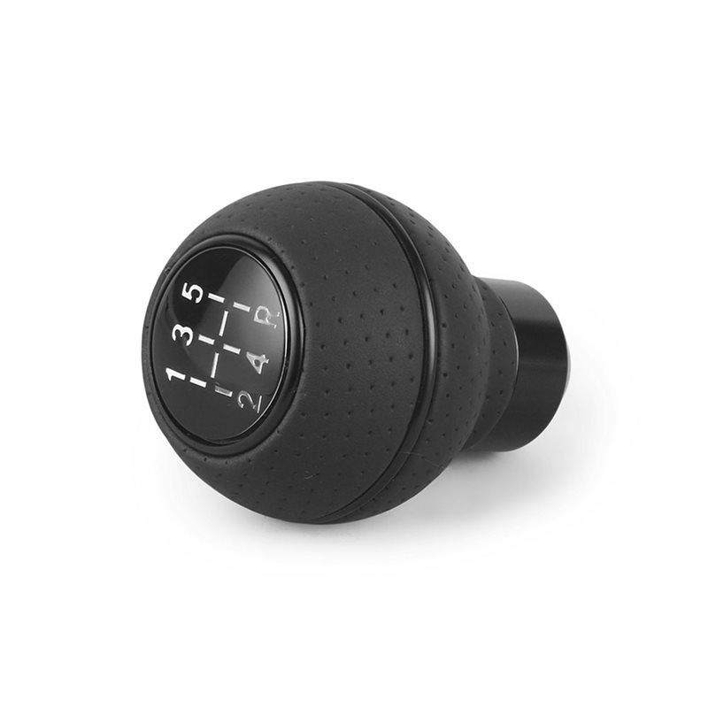 売れ筋商品-ギアシフトノブ 5速汎用 レザー＆アルミ製 M8 - Knob Aluminum のレビューと価格