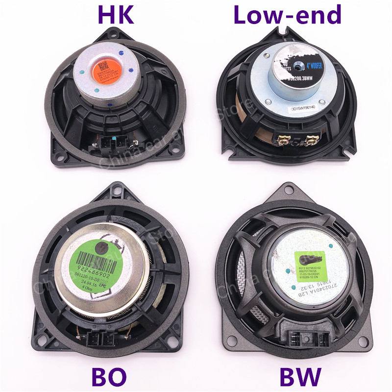 車用ミッドレンジスピーカーツイーターキット 4インチ BMW - Speaker Kit のレビューと価格