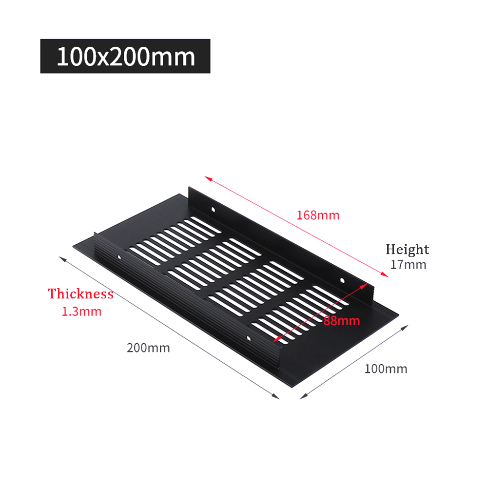 穴あきシートアルミニウム合金,150/200/225/250 - Ventilation Grille Aluminum のレビューと価格