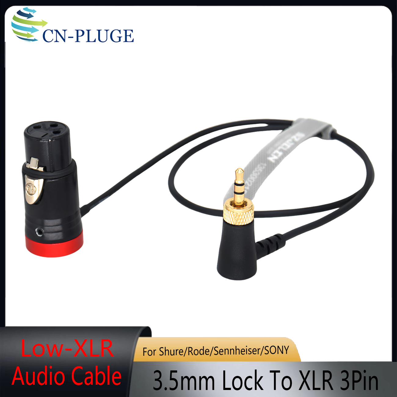 3.5mm TRSを低プロファイルXLR 3ピンメスオーディ - Trs Cable のレビューと価格