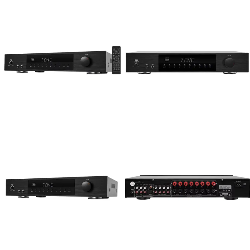 ハイパワーDクラス4ゾーン8チャンネルマルチゾーンデジタルオ - Class D Amplifier のレビューと価格