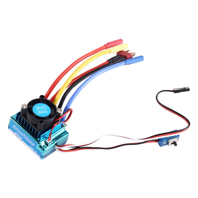 B78B：60AブラシレスESC（電子スピードコントローラー - Banana Plug のレビューと価格