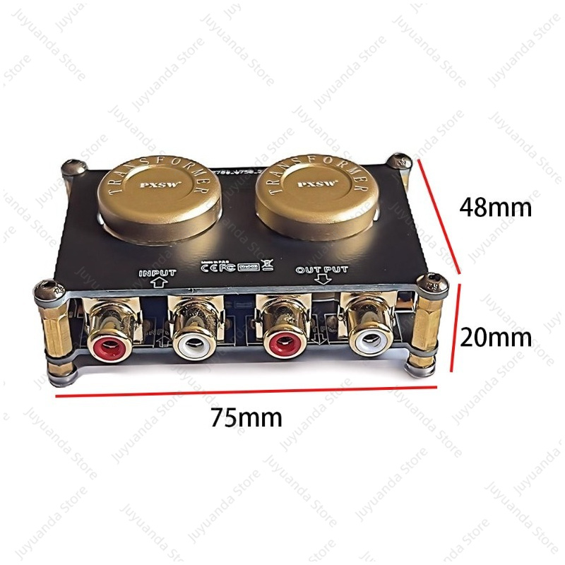 AV103 オーディオアイソレーター、昇圧トランス、パッシブ - Passive Preamp のレビューと価格