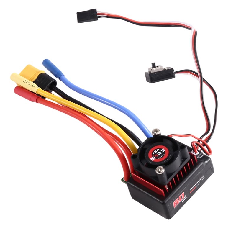 AINY-60A ブラシレス ESC スピードコントローラー - Banana Plug のレビューと価格