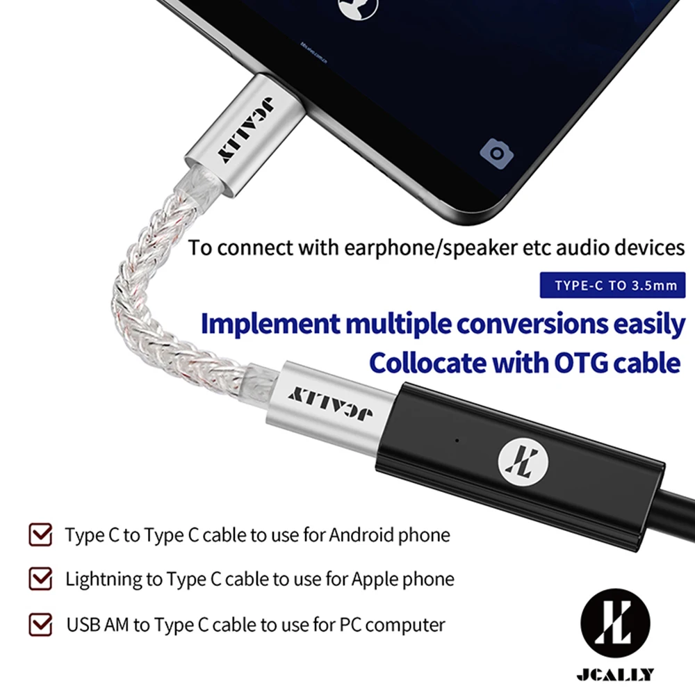 JCALLY AP7 ポータブル DAC アンプ - AK4 - Headphone Amplifier のレビューと価格