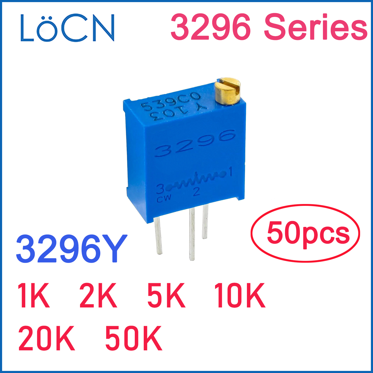 3296Y 1 18k 2 18k 5 18k 10 18k - Potentiometer 10K のレビューと価格