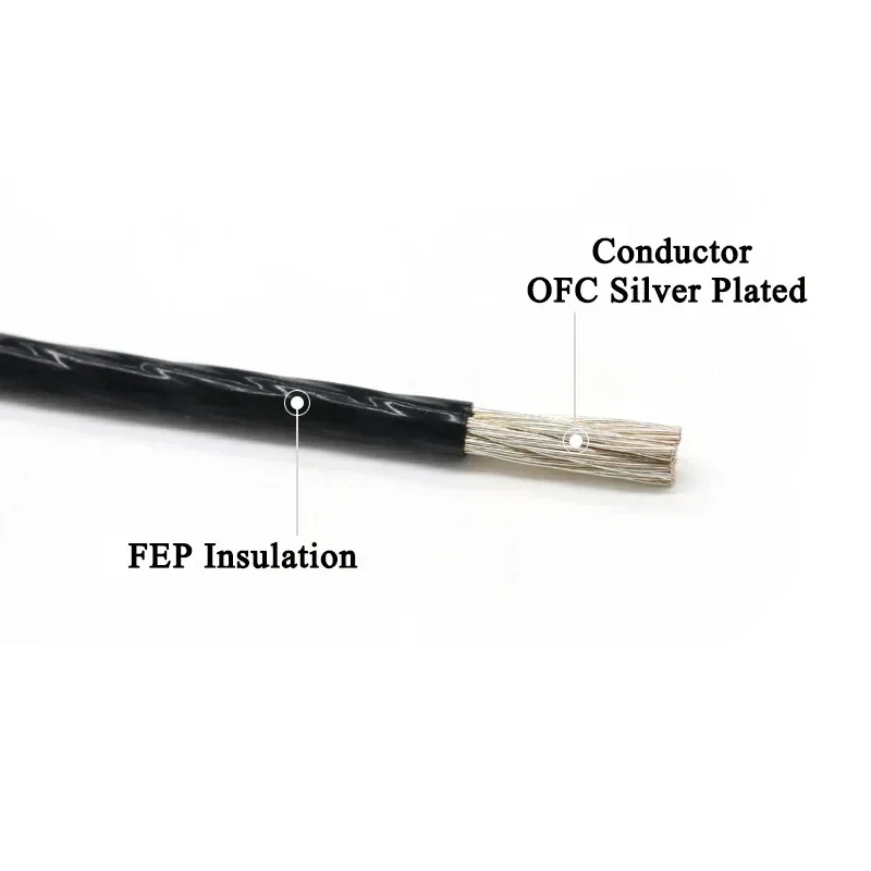 1 〜 100 メートル PTFE 銀メッキ電子ワイヤー F - Audio Jumper Wire のレビューと価格