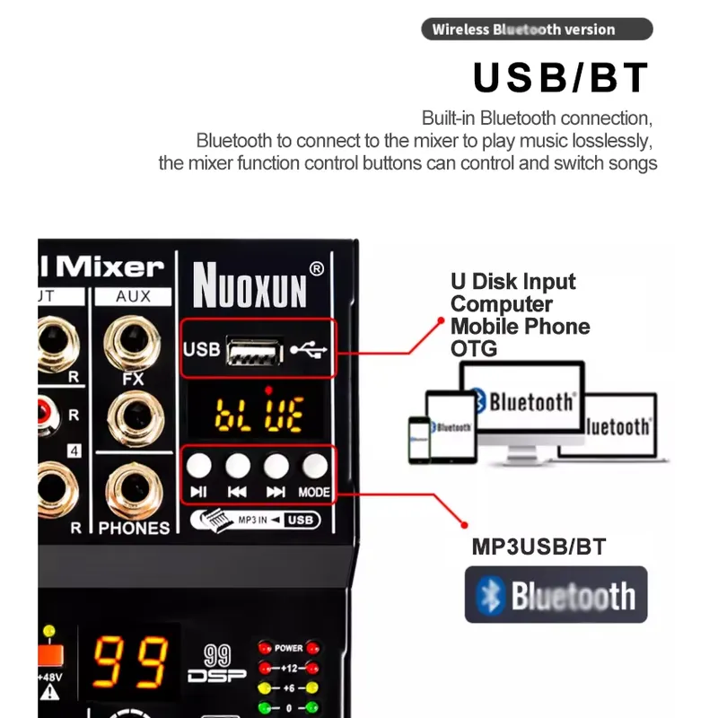 オーディオミキサー サウンドボード コンソールデスク システ - Audio Interface のレビューと価格