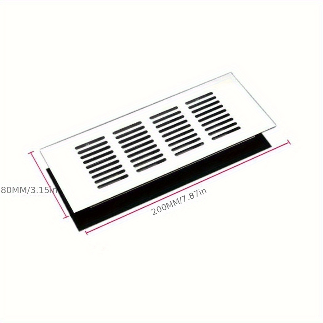 2 個 80 ミリメートル換気グリルアルミ合金エアベントグリ - Ventilation Grille Aluminum のレビューと価格