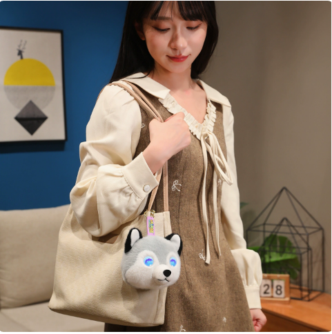 AI搭載のスマートハスキーぬいぐるみ。会話機能付きで、お子様 - Woofer のレビューと価格