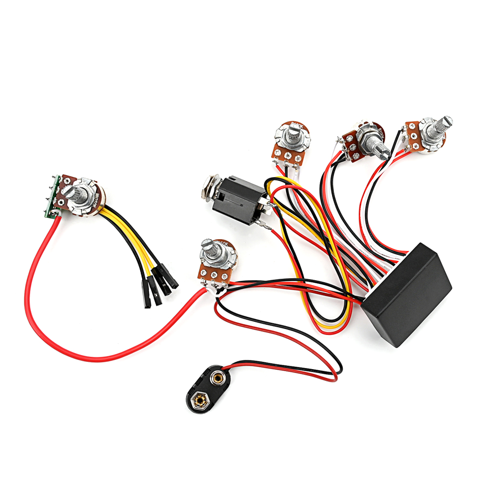 有線3バンドアクティブベース回路アクティブ & パッシブセレ - Passive Preamp のレビューと価格