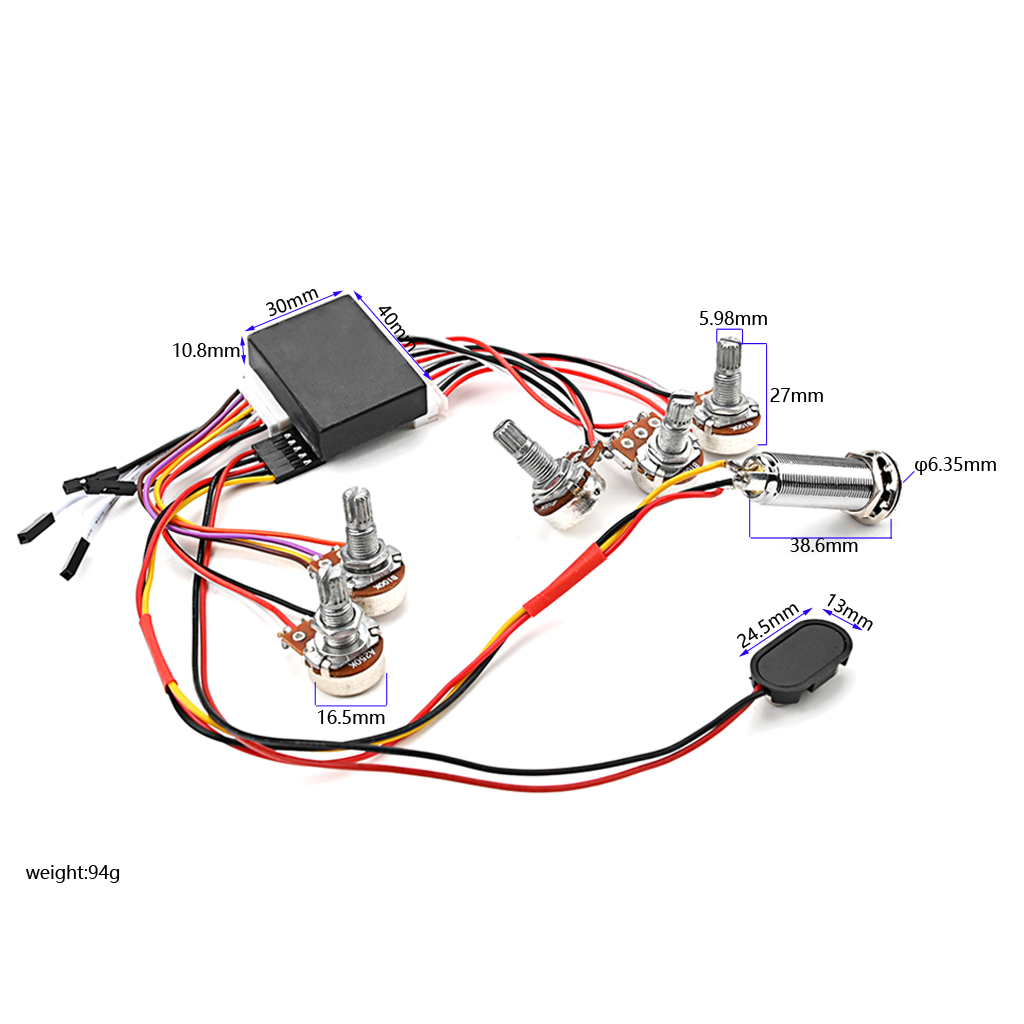 有線3バンドアクティブベース回路アクティブ & パッシブセレ - Passive Preamp のレビューと価格