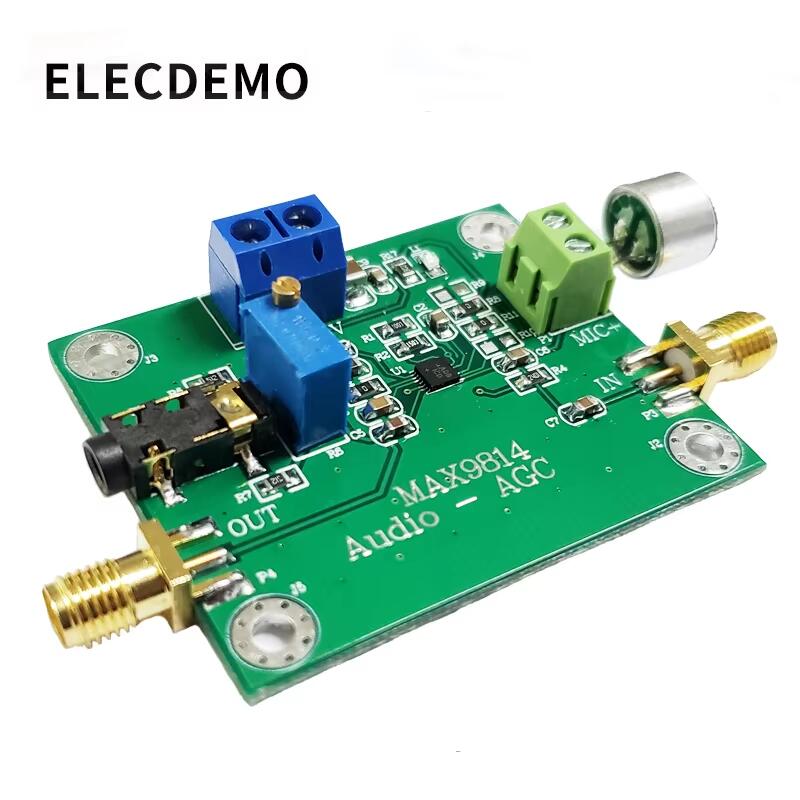 エレクトレットマイクAGCアンプモジュール、オートゲインコン - Audio Amplifier Board のレビューと価格
