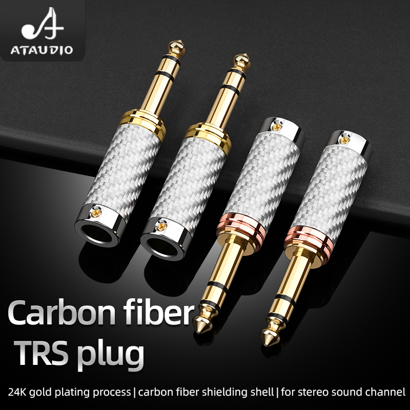 ATAUDIO 4 個 6.5 ミリメートルプラグロジウムメ - Trs Cable のレビューと価格