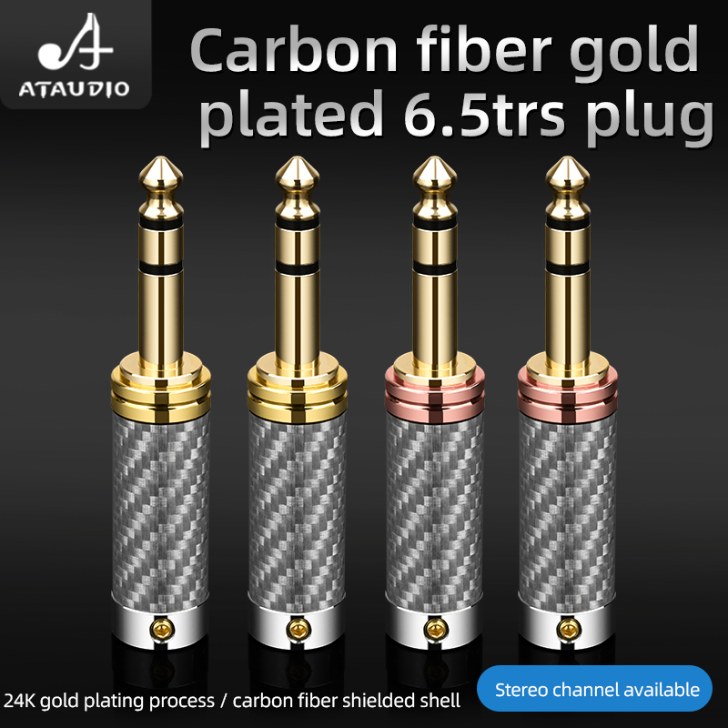 ATAUDIO 4 個 6.5 ミリメートルプラグロジウムメ - Trs Cable のレビューと価格