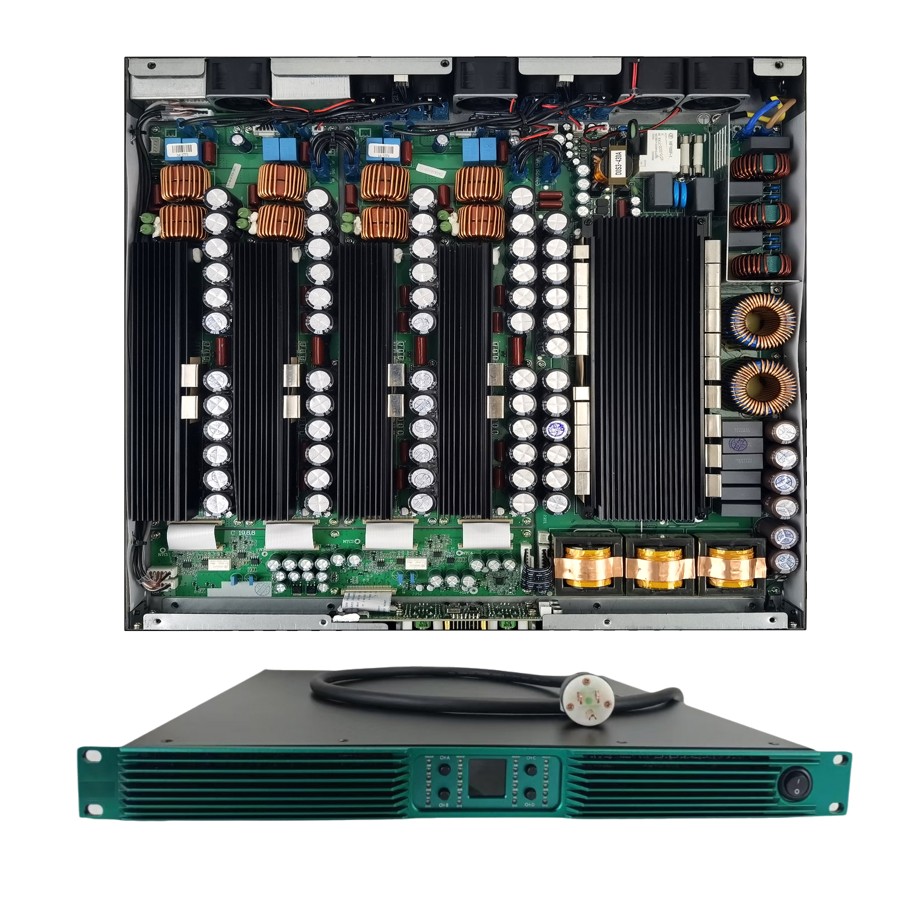ラックマウントパワーアンプ クラスD 1600W SNR≥1 - Class D Amplifier のレビューと価格