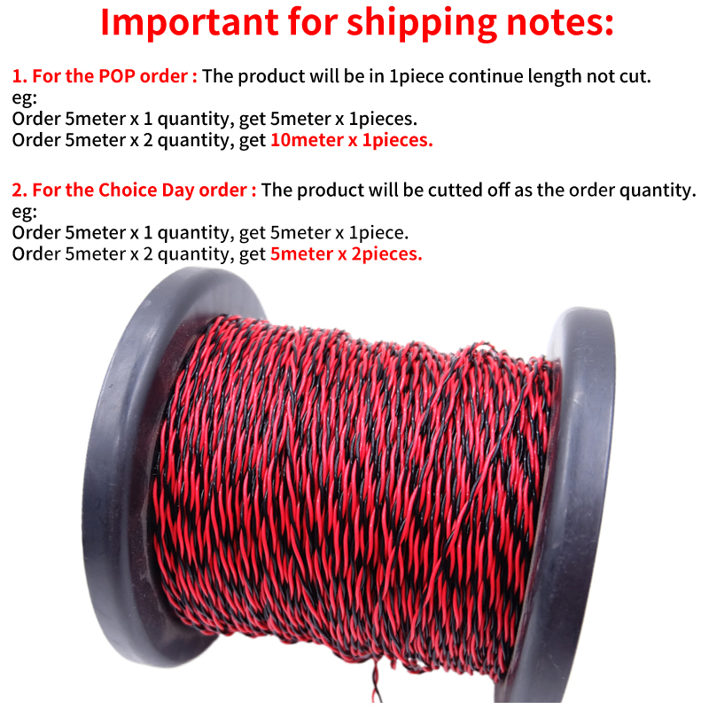 2 メートル/10 メートル 2 ピン PTFE ワイヤー  - Audio Jumper Wire のレビューと価格
