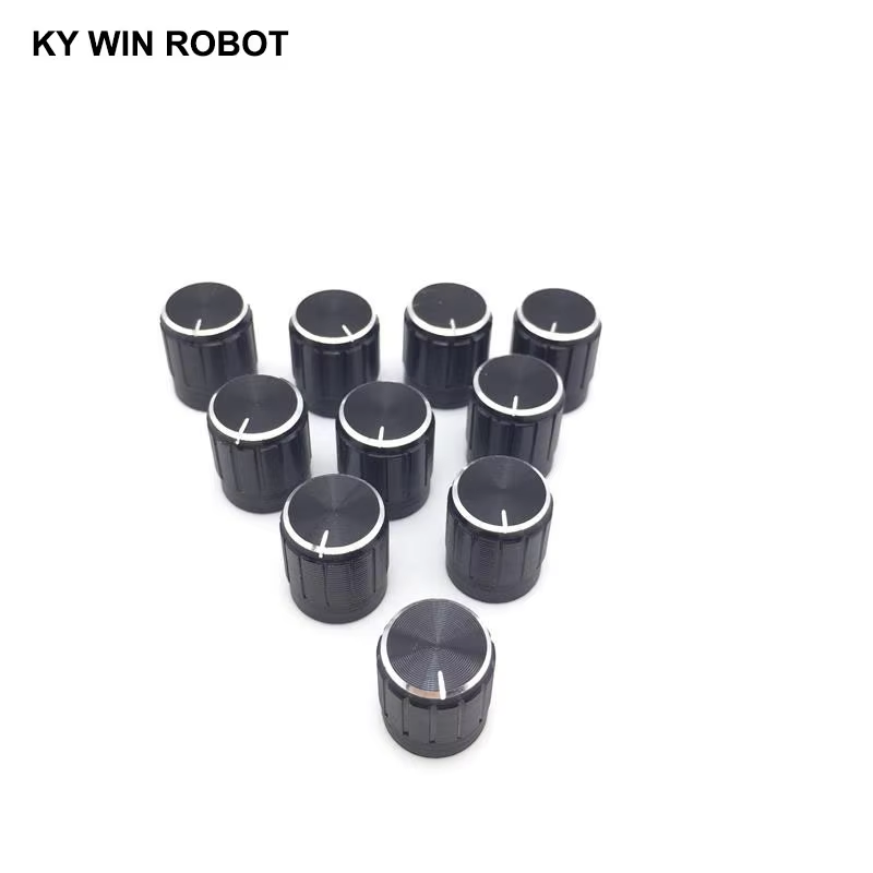 10 個 15*17 ミリメートルアルミ合金ポテンショメータ - Knob Aluminum のレビューと価格