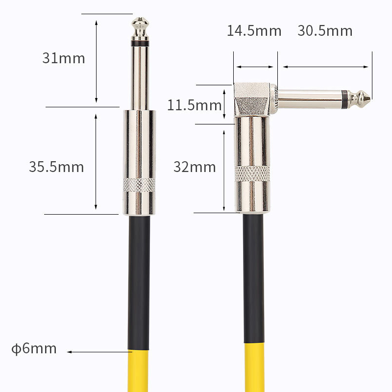 6.5mmオーディオケーブル TRS 1/4インチ 6.35 - Trs Cable のレビューと価格