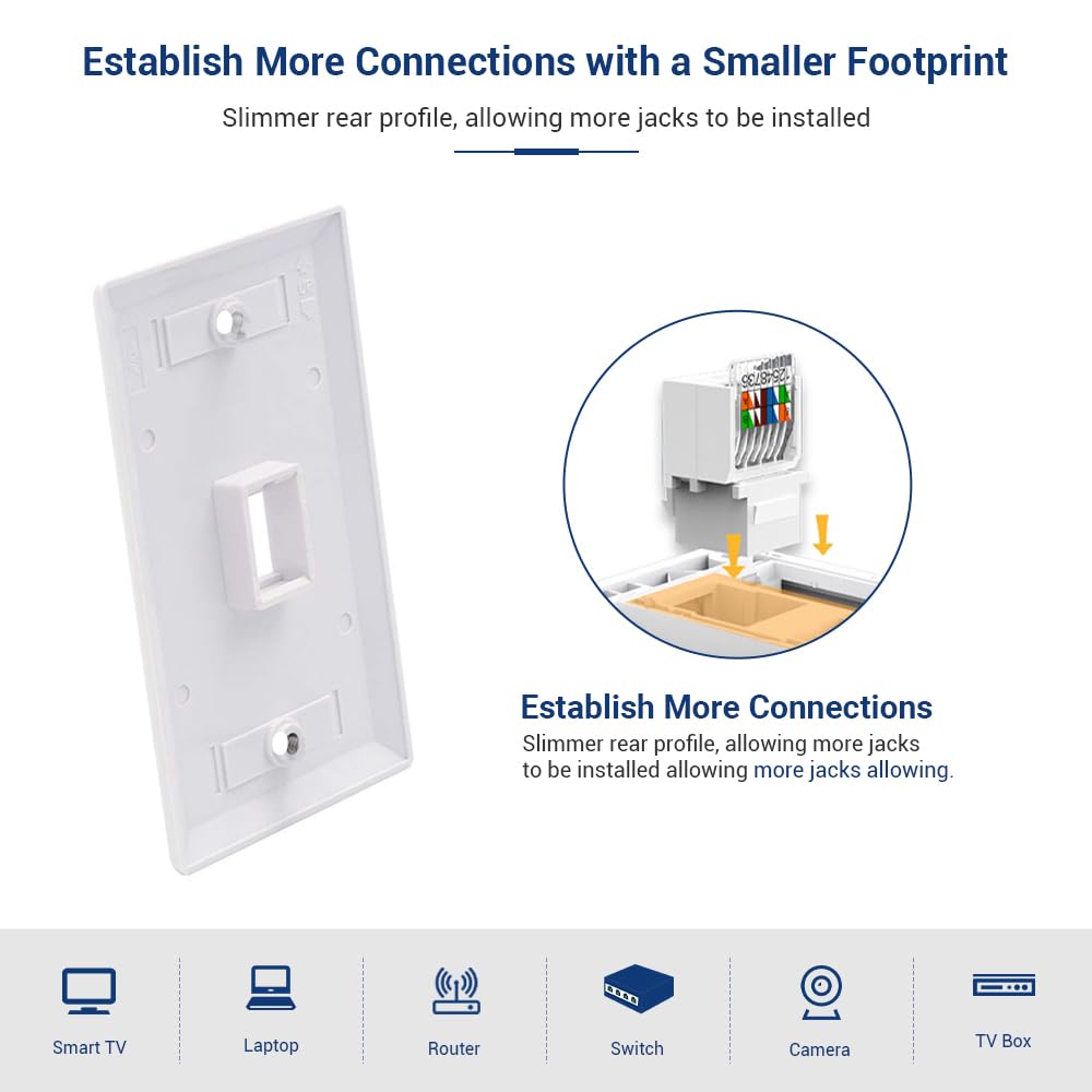 RJ45ネットワークモジュール、ネットワークソケット、包括的 - Rj45 Jack のレビューと価格
