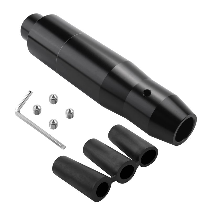 AU33：プッシュボタン付きのオートマチック車用シフトノブ。 - Knob Aluminum のレビューと価格