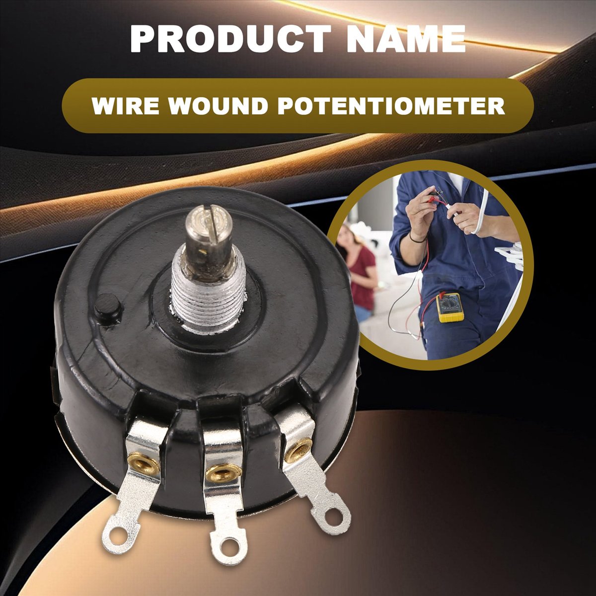 ファッション WX050 10K オーム 5W 6mm ラウ - Potentiometer 10K のレビューと価格