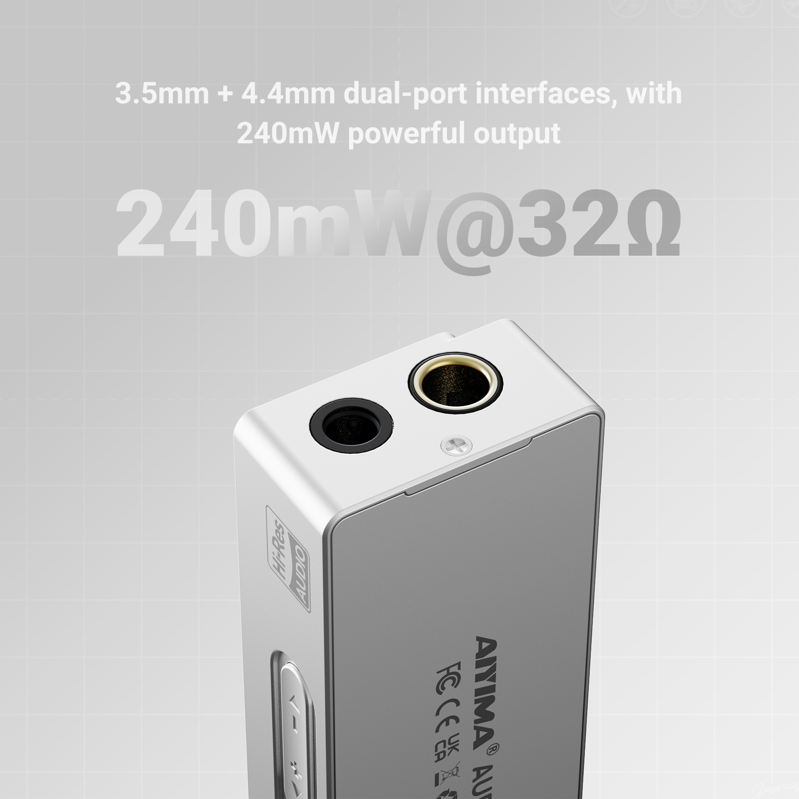 AIYIMA H4 HIFI ポータブルヘッドフォンアンプ  - Es9018 Dac のレビューと価格