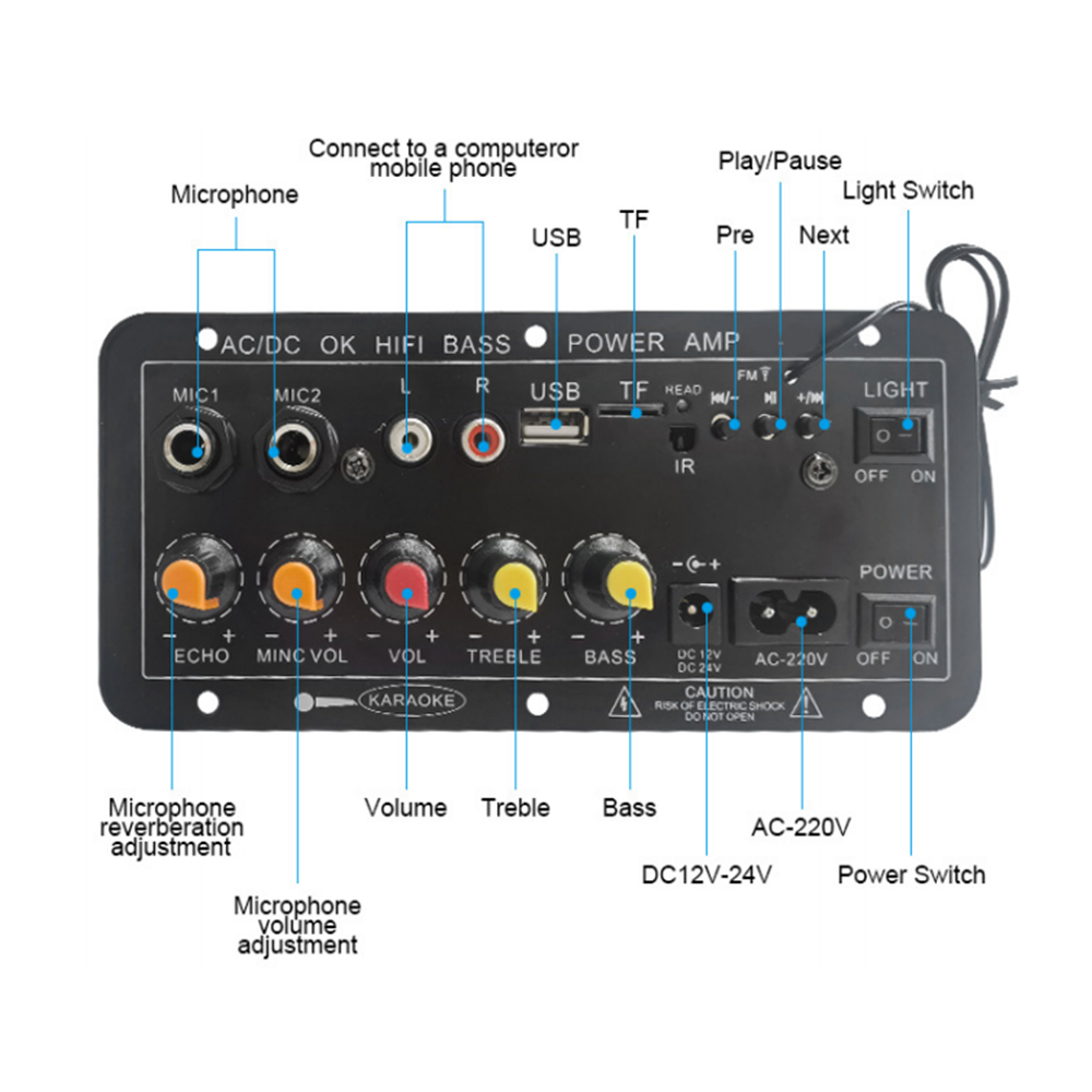 D10 デジタル Bluetooth アンプボード 110V - Speaker Driver のレビューと価格