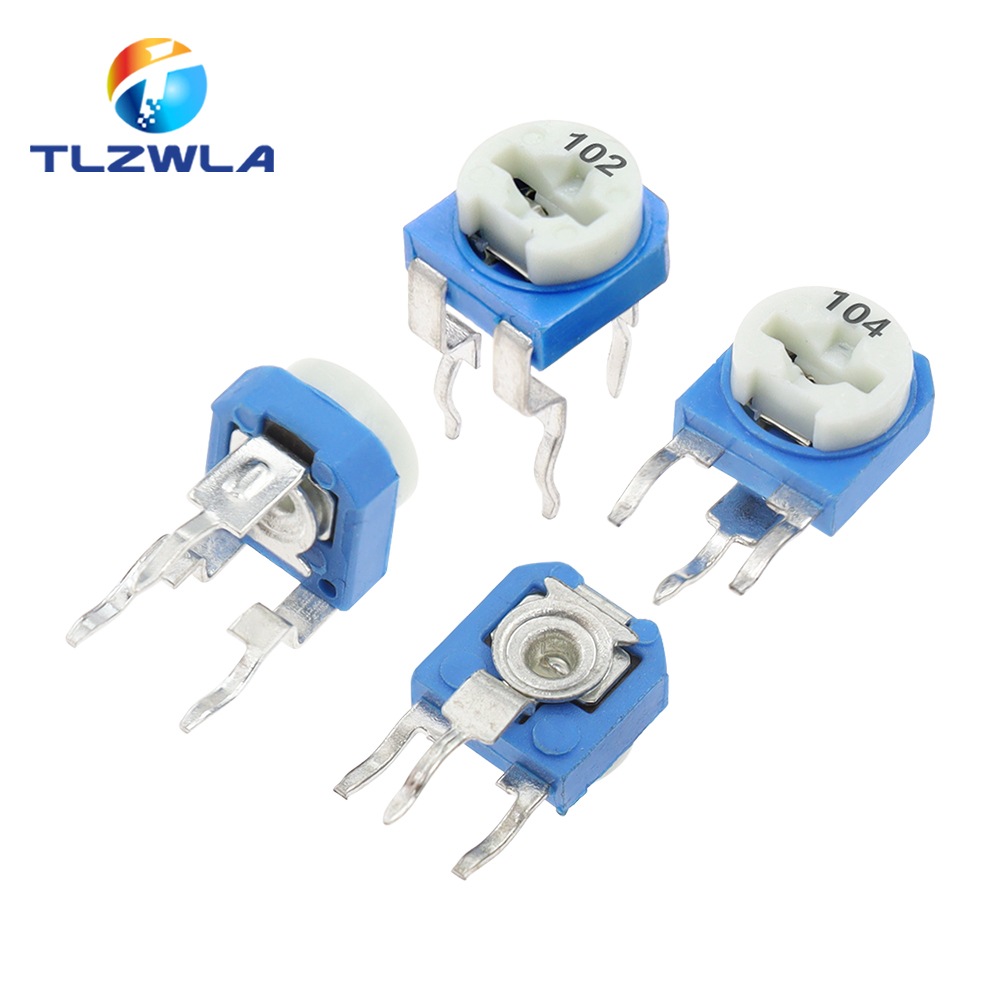 可変抵抗器付きポテンショメータ,rm065シリーズRM-06 - Potentiometer 10K のレビューと価格