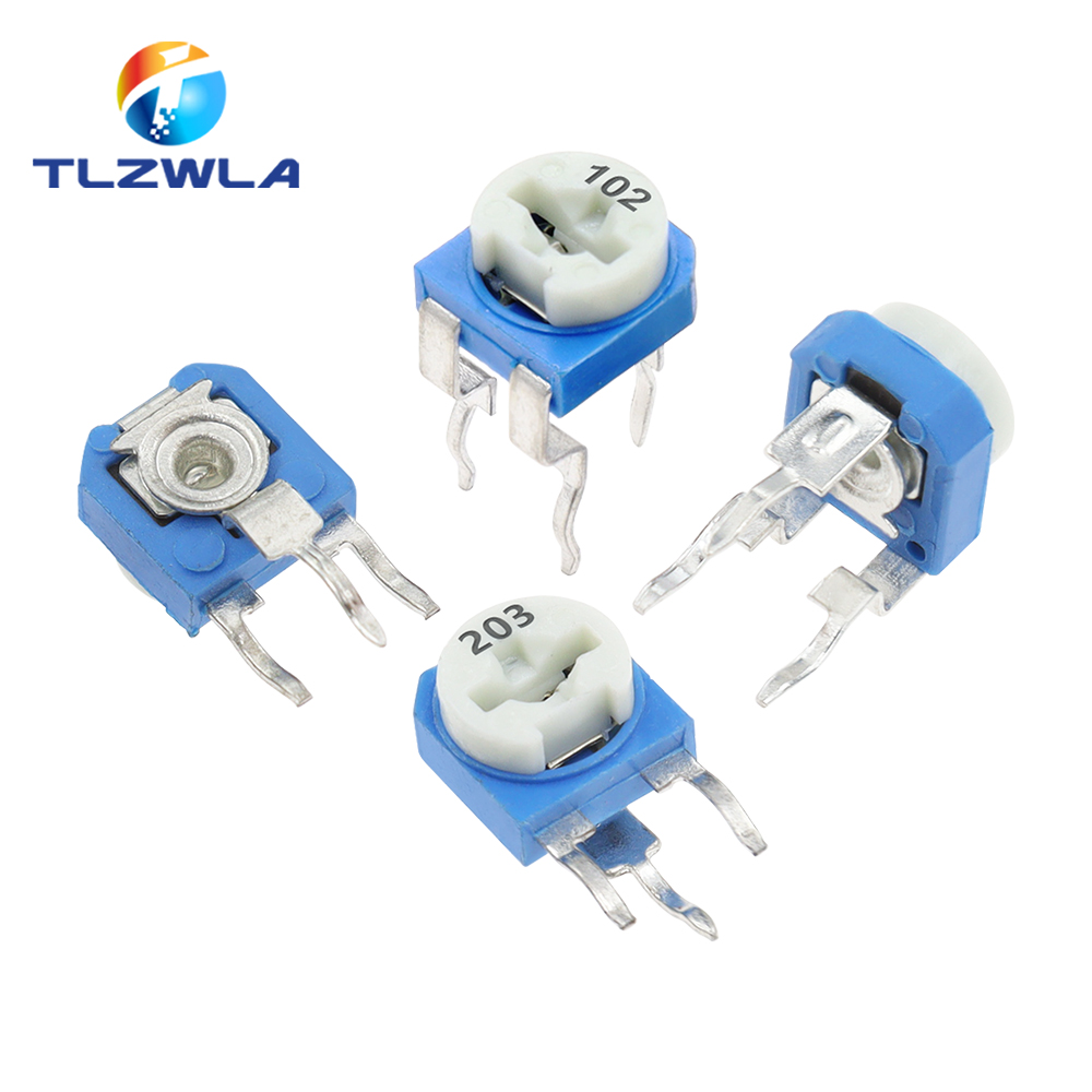 可変抵抗器付きポテンショメータ,rm065シリーズRM-06 - Potentiometer 10K のレビューと価格