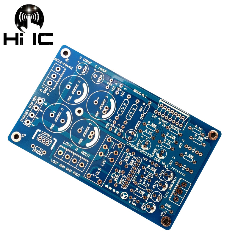 LM766 LM1876ステレオパワーアンプ基板pcb内蔵ス - Audio Amplifier Board のレビューと価格