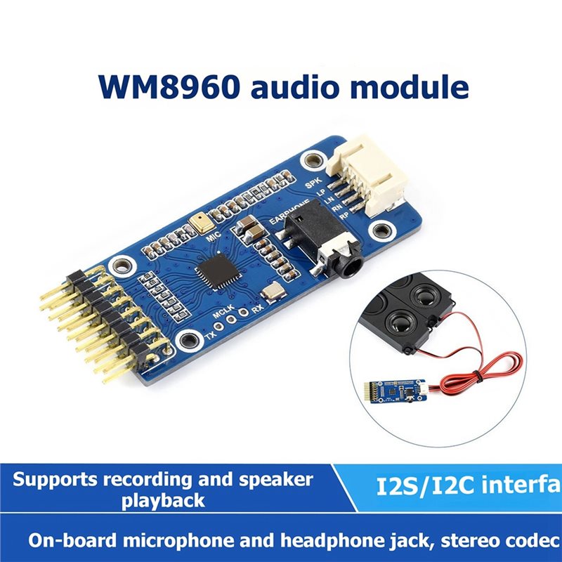 WM8960：Raspberry Pi用、5インチ/7インチ - Diy Speaker のレビューと価格