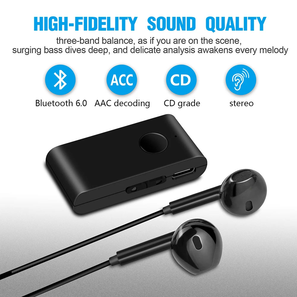 ワイヤレスオーディオアダプター 3.5mm レシーバー ノイ - Headphone Amplifier のレビューと価格