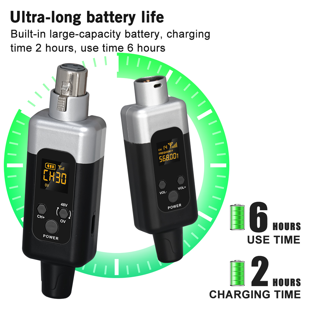 LEUS U2 UHF ワイヤレスマイクコンバーター XLR - Microphone Capsule のレビューと価格