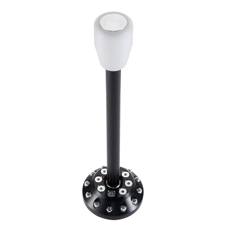 390mm アルミ製ショートシフター SOLID ホワイトシ - Knob Aluminum のレビューと価格