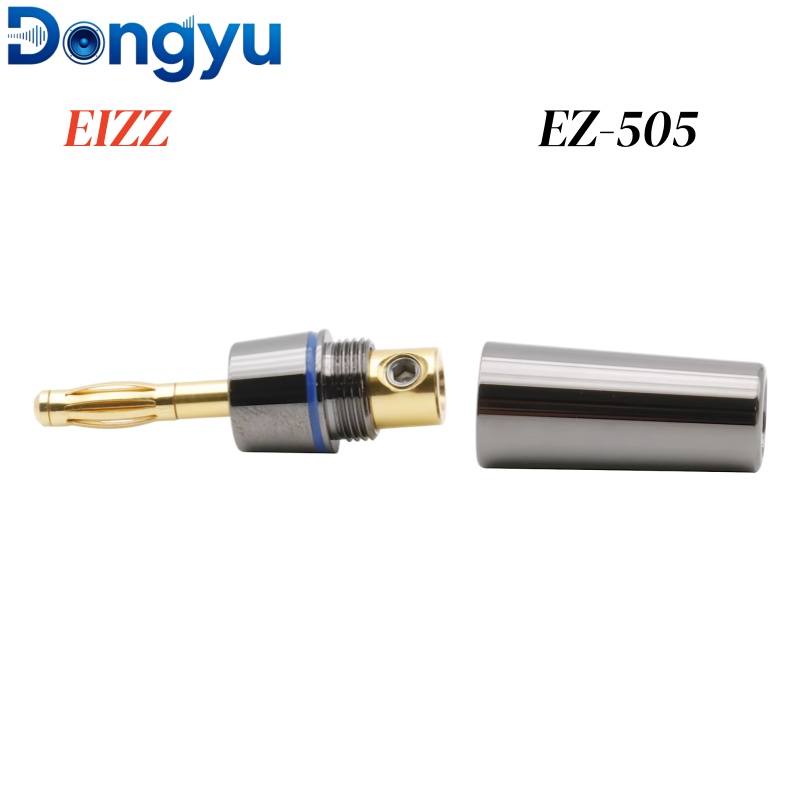 EIZZ EZ-505 金メッキ純銅製バナナプラグ、スピーカ - Banana Plug のレビューと価格